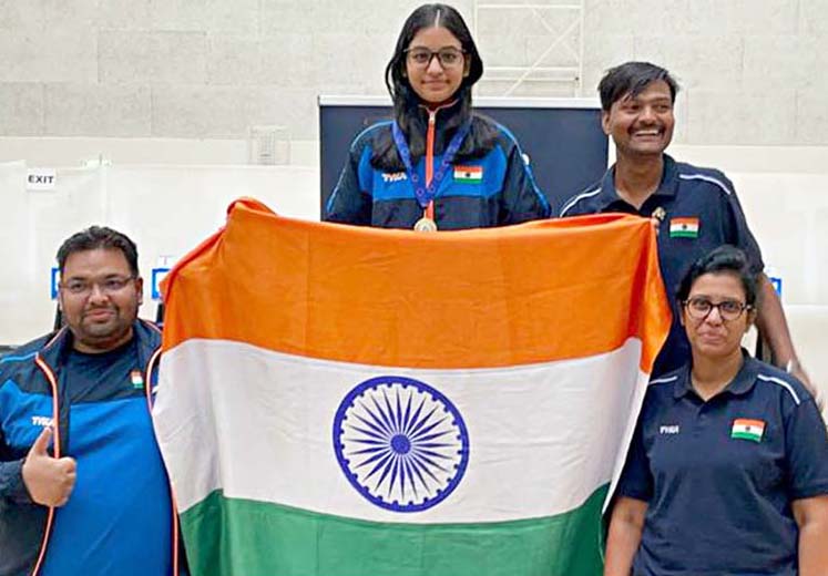 Lucknow girl wins Gold in Belgium